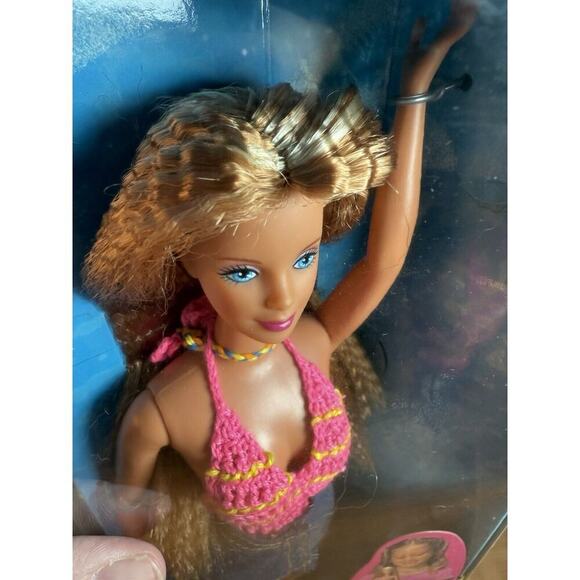 Barbie #20359 ln Box 1998 Butterfly Art Barbie Doll Figure NO Tattoos - Picture 9 of 9